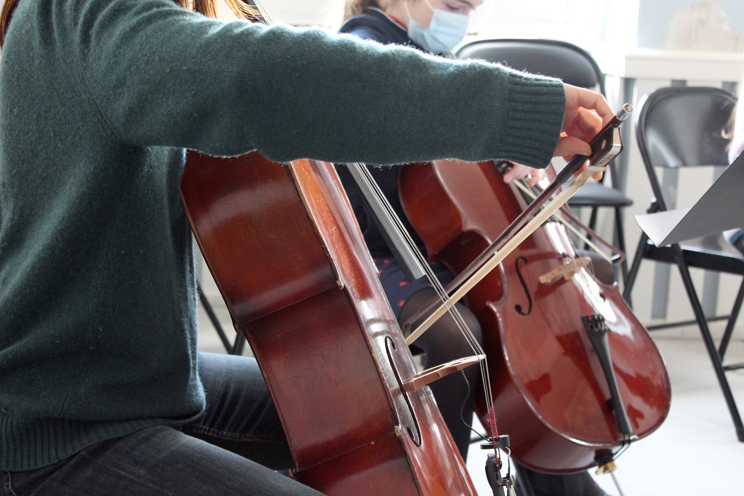 répétition des violoncellistes