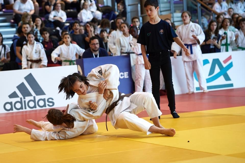 Madeleine Dalmasso a offert le premier titre national de l'histoire à la section judo de l'US Cenon 