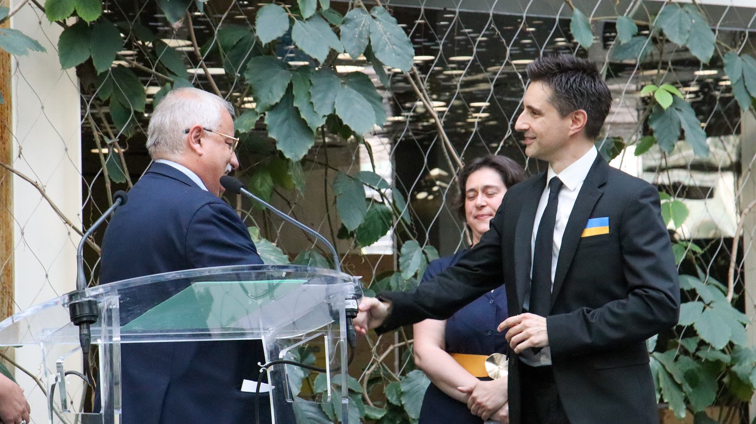 remise du prix de la collectivité européenne