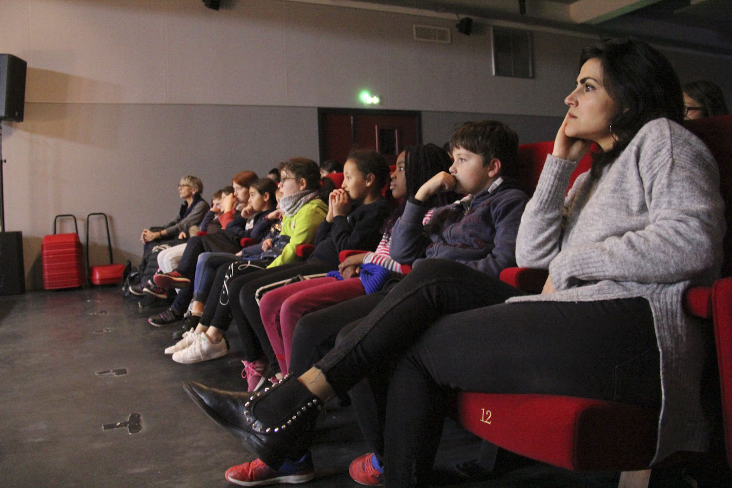 le public attentif