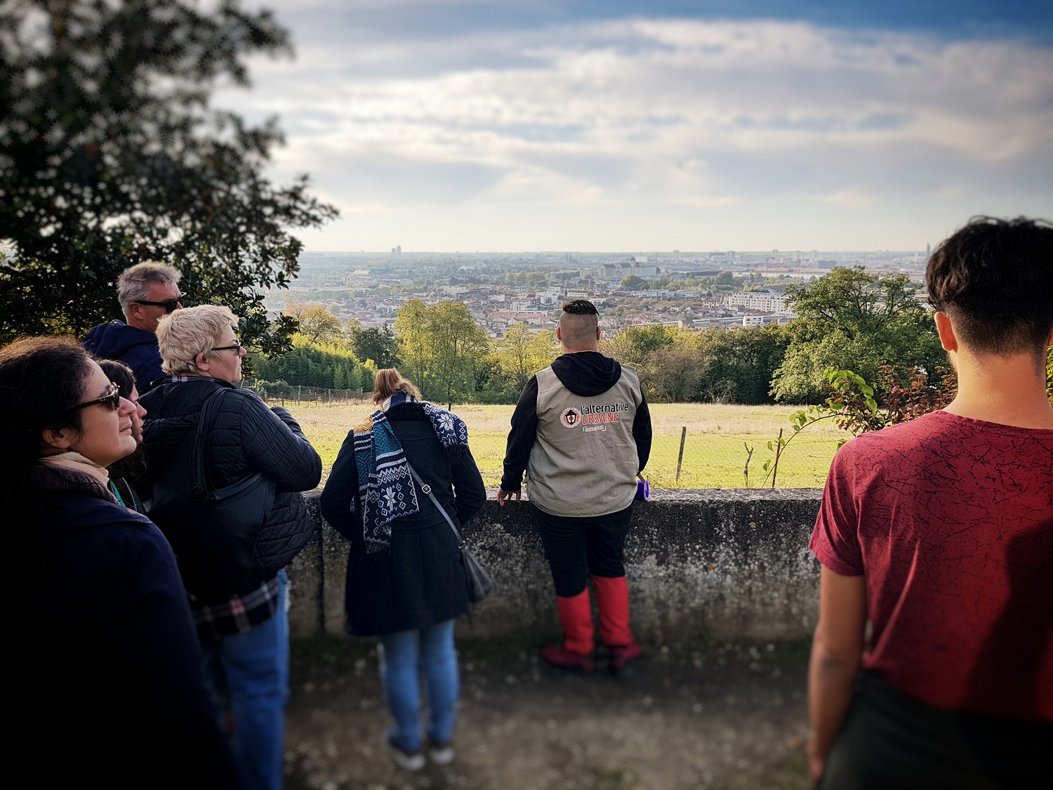 vue sur Bordeaux depuis Cenon