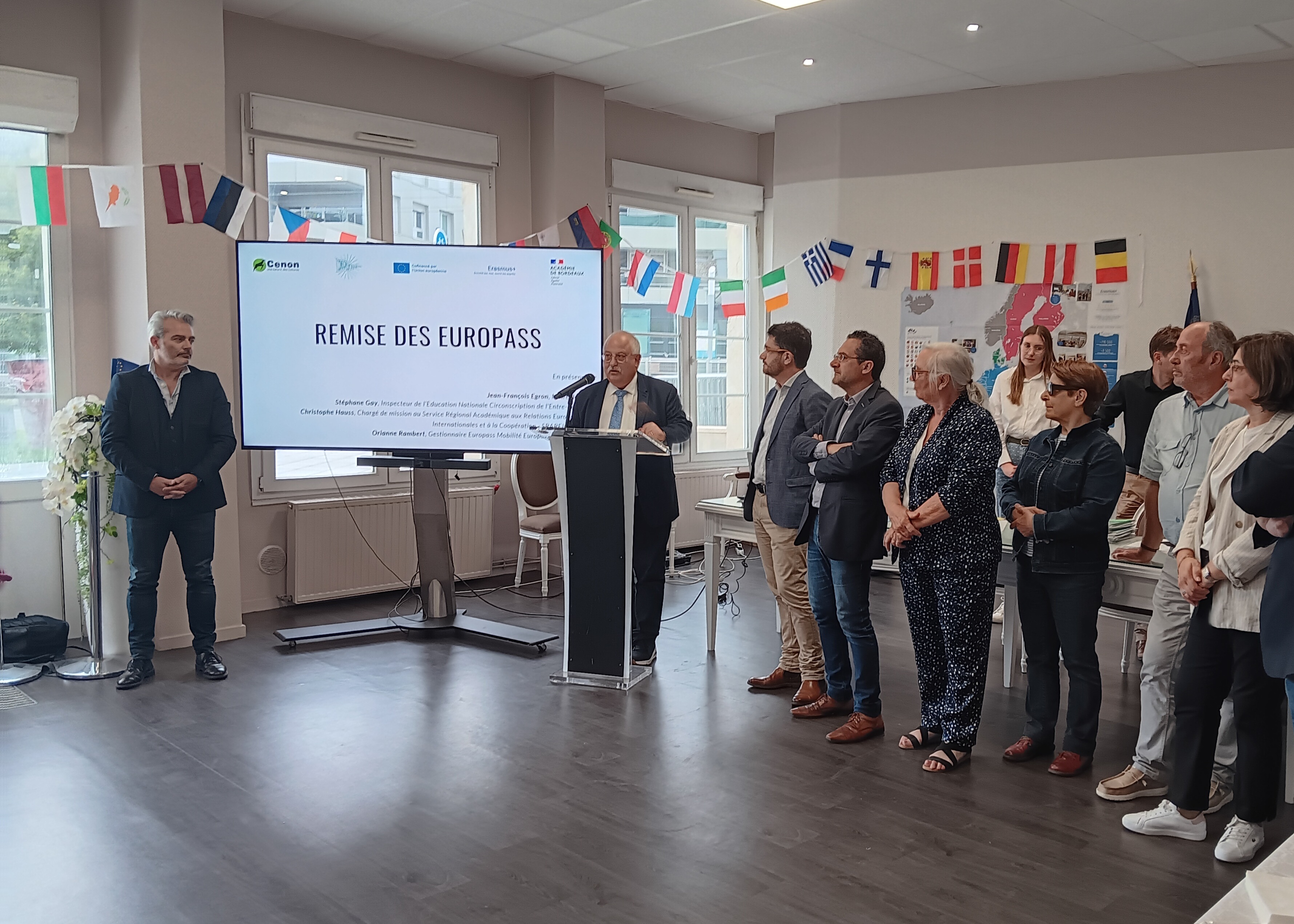 Remise des Europass