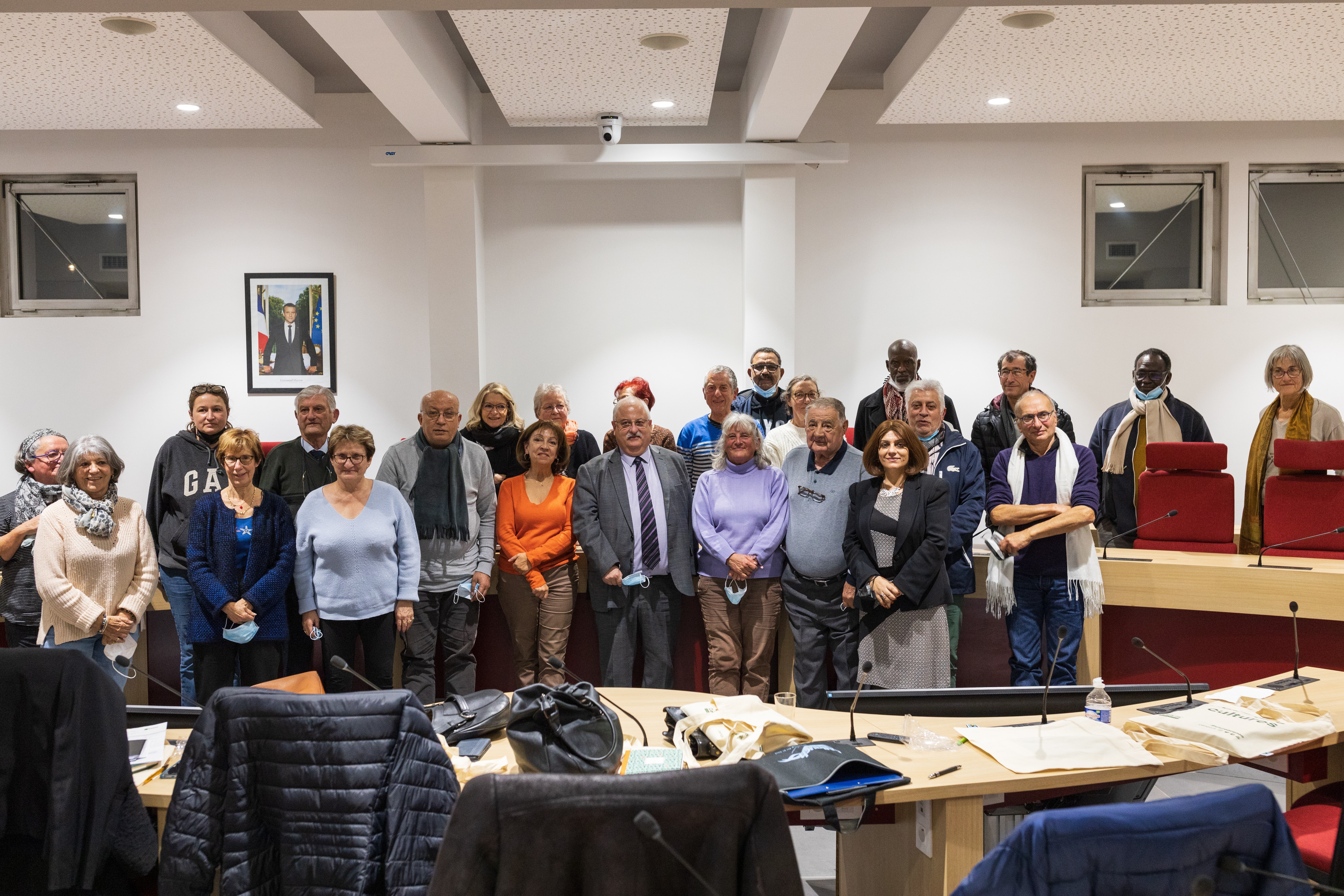 Réunion pléinière du Conseil des Sages Cenon