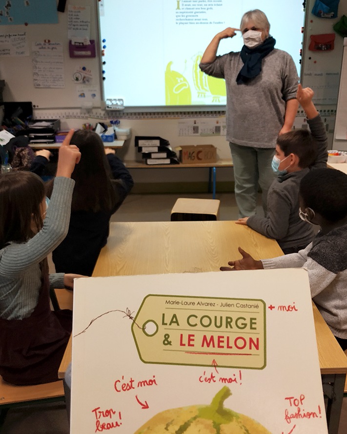EMMEL intervenante en CE1 - École Van Gogh