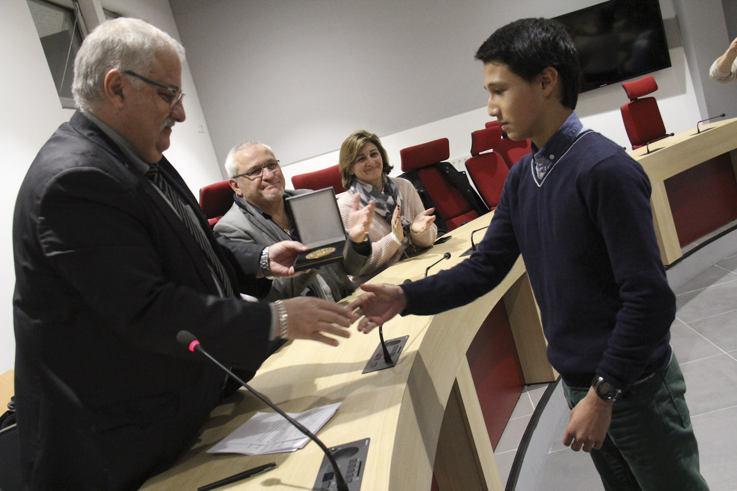 La Médaille de la ville pour Syuma et…