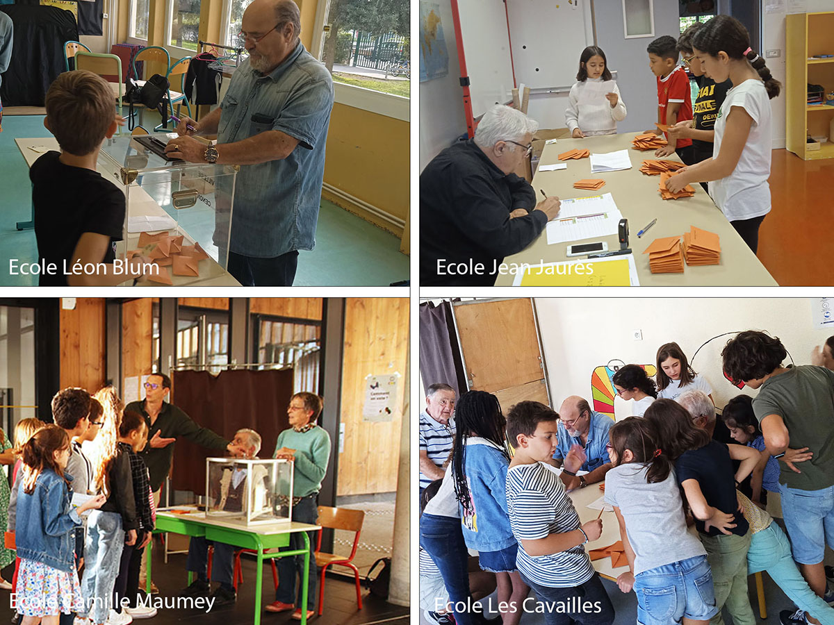 Bureau de vote école 
