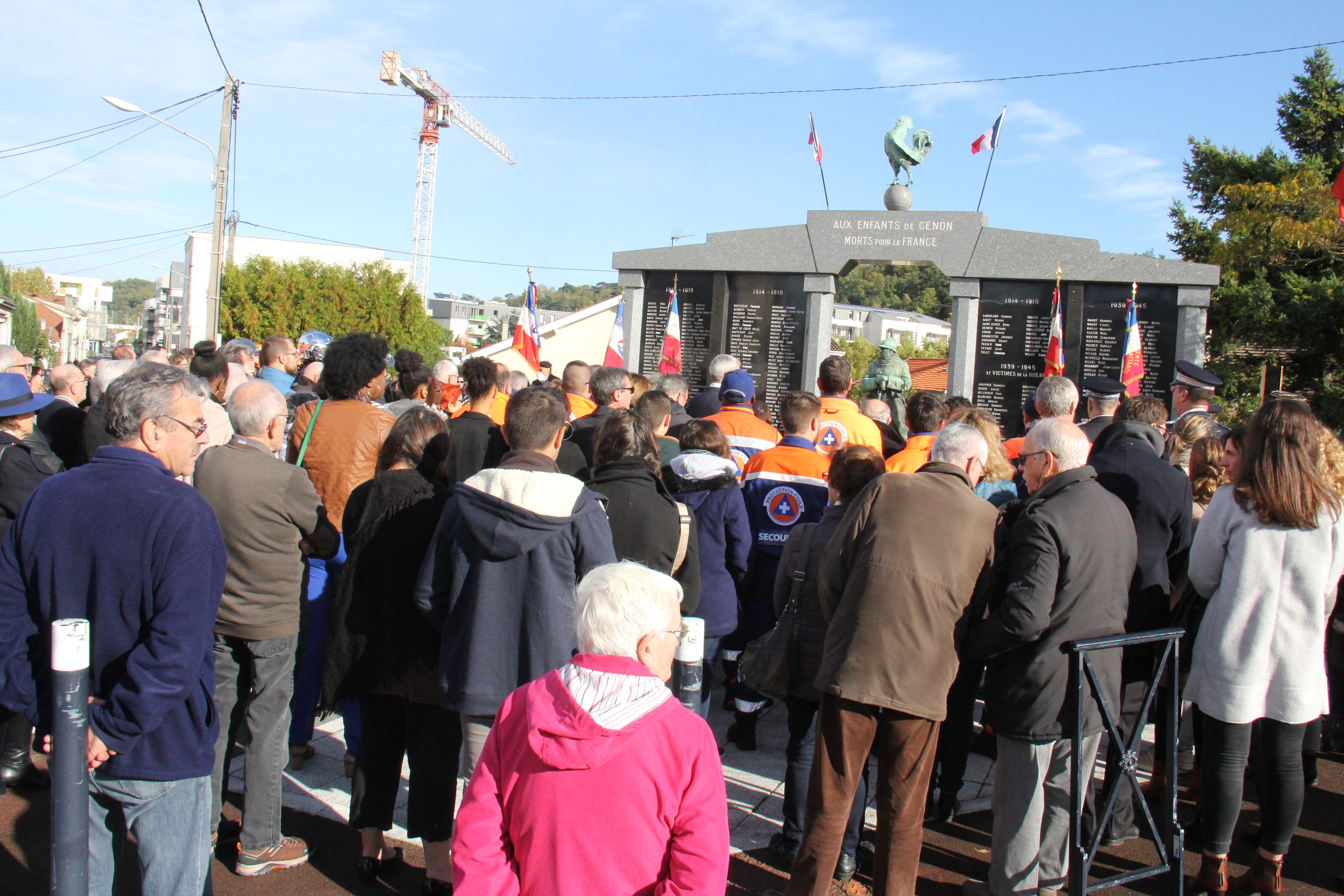 le public se recueille
