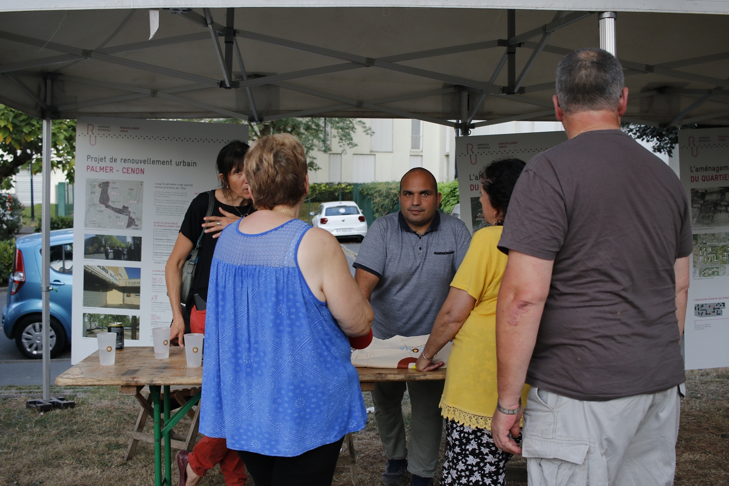 Informations sur le projet de renouvellement lors de la Fête de la Saraillère