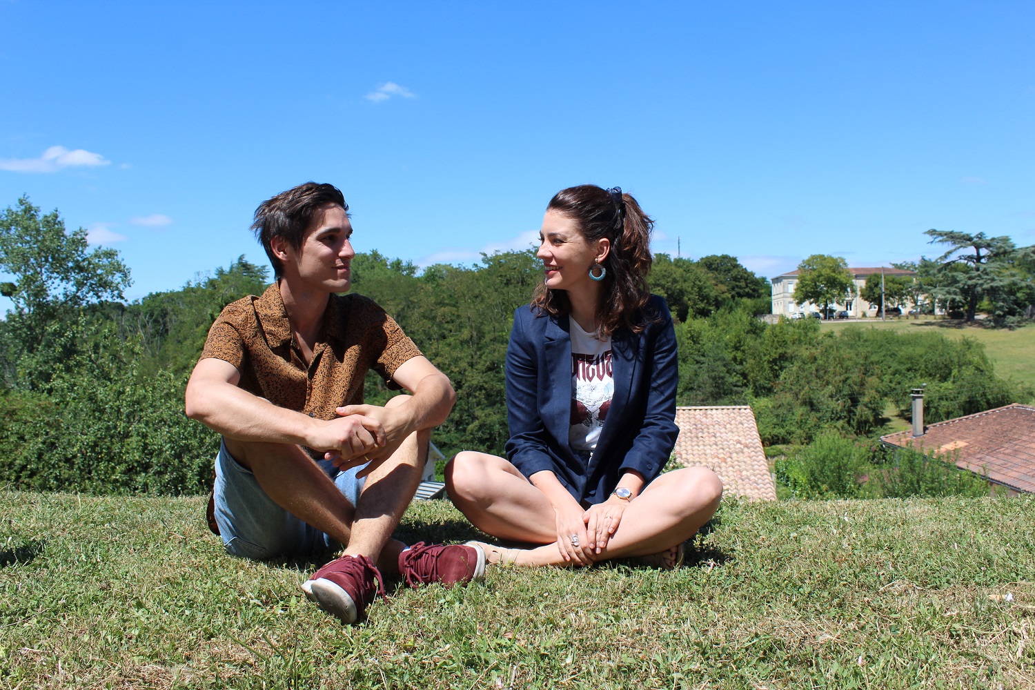 Ekaterina et Arthur ont enregistré chez eux, quartier Maréchal Foch