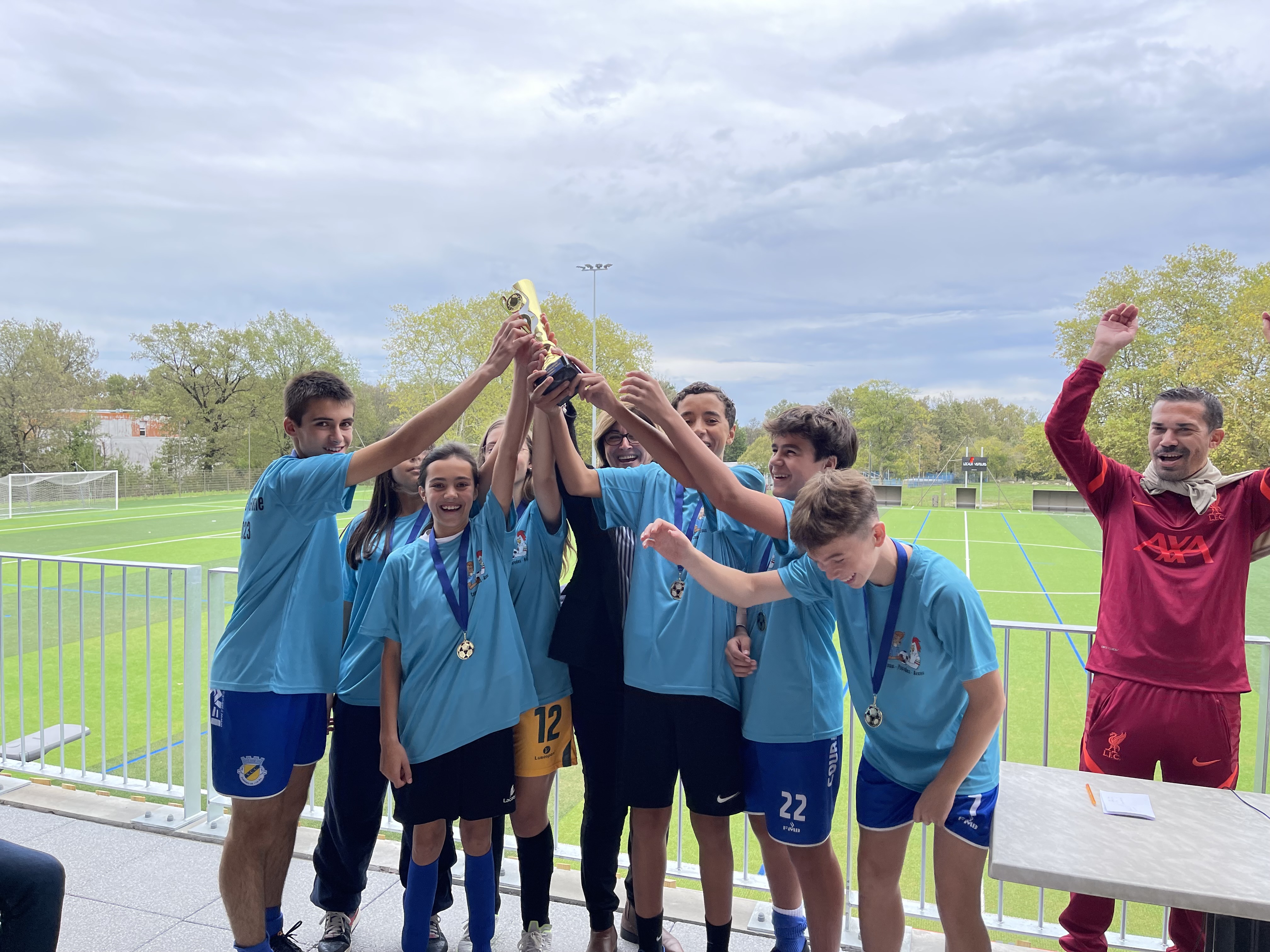 Les vainqueurs du tournoi