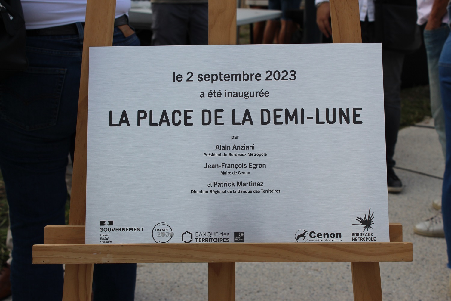 plaque inaugurale