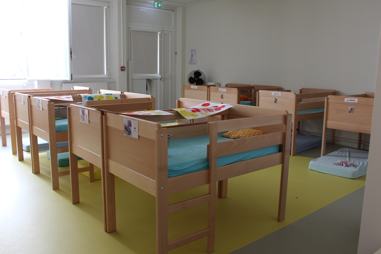école maternelle michelet - dortoir