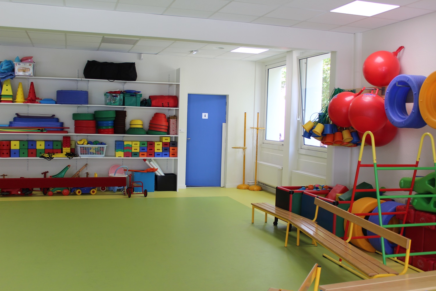 école maternelle michelet - salle de motricité
