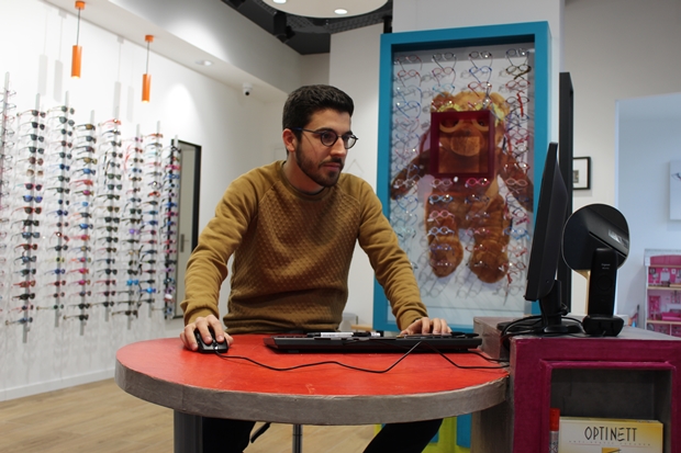 Jack Rodrigues, opticien dans le bas Cenon