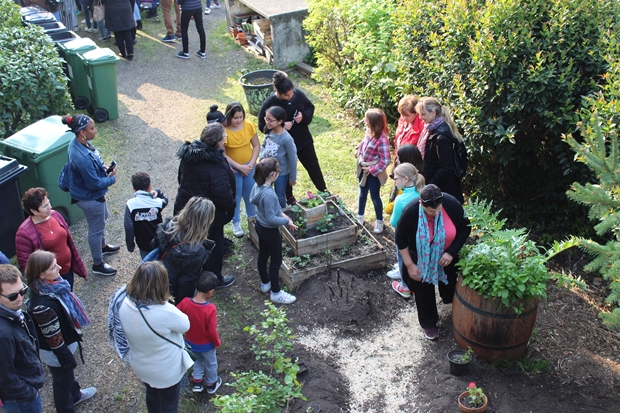Carré potager en permaculture