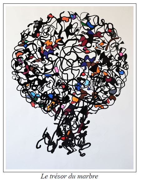 Oeuvre de l'artiste "Le trésor du marbre"