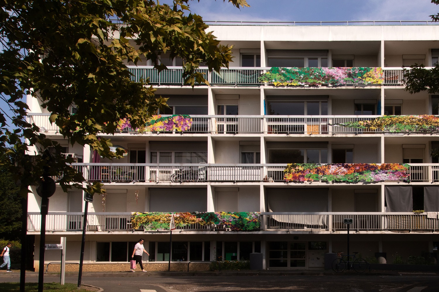 "Under the ivy" oeuvre de Lyse Fournier
