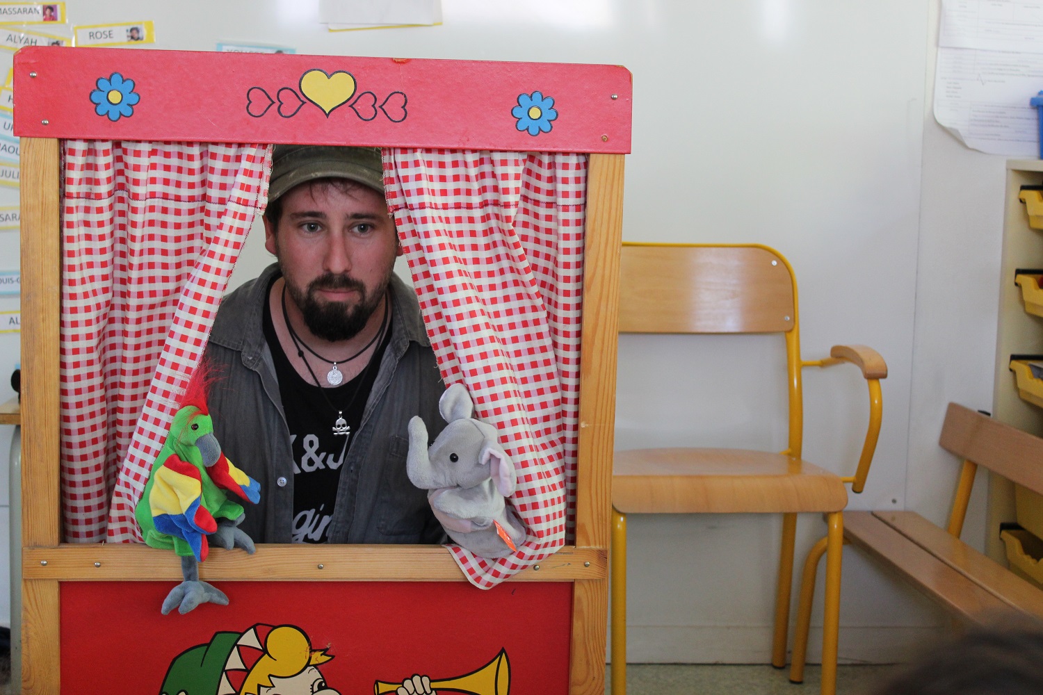 Lucas Durieux, animateur Francas