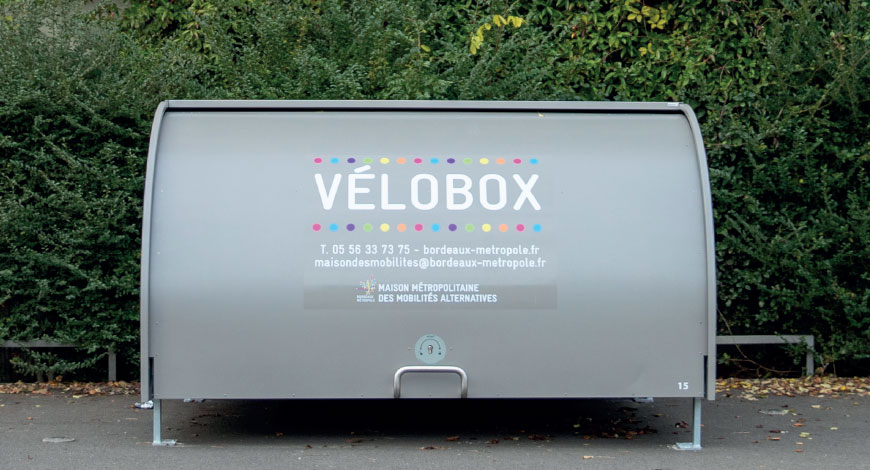 vélobox de Bordeaux Mértropole