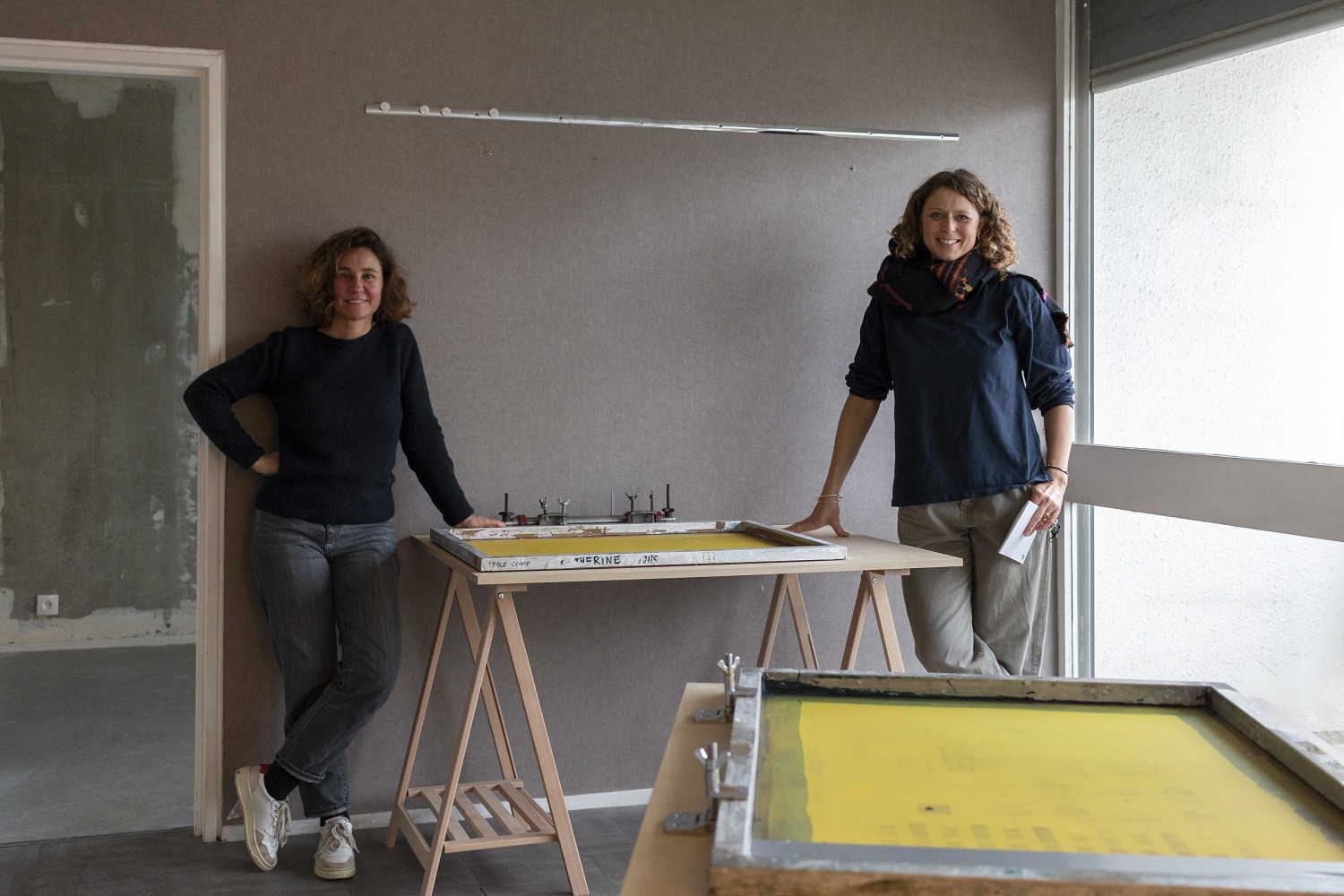 Charlotte L’Harmeroult - plasticienne, Sophie Guichard - architecte et scénographe
