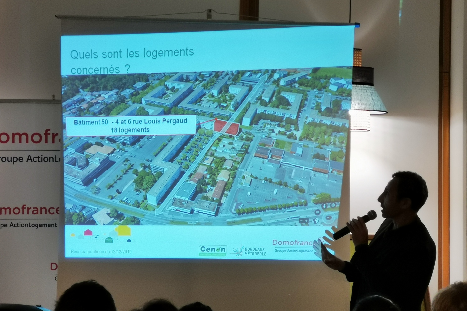 Présentation du projet de renouvellement du quartier Palmer