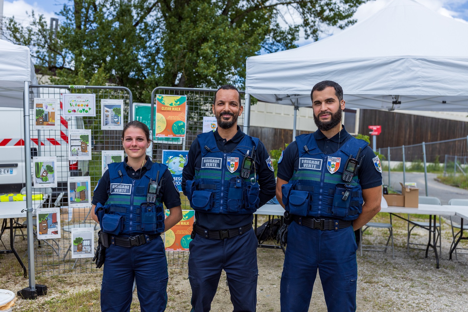equipe de la Brigade verte de Cenon