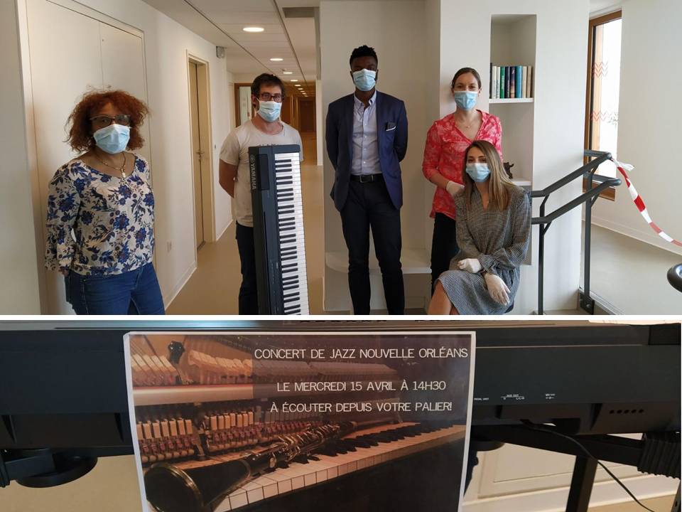 L'équipe organisatrice du concert