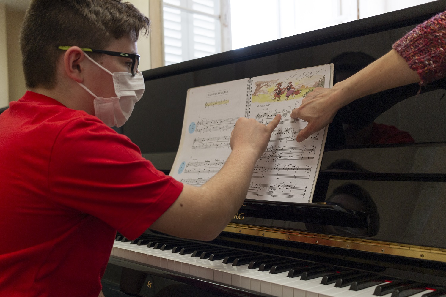 cours de piano