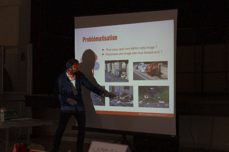 Alain, de l'agence Aggelos anime les 4 heures d'atelier