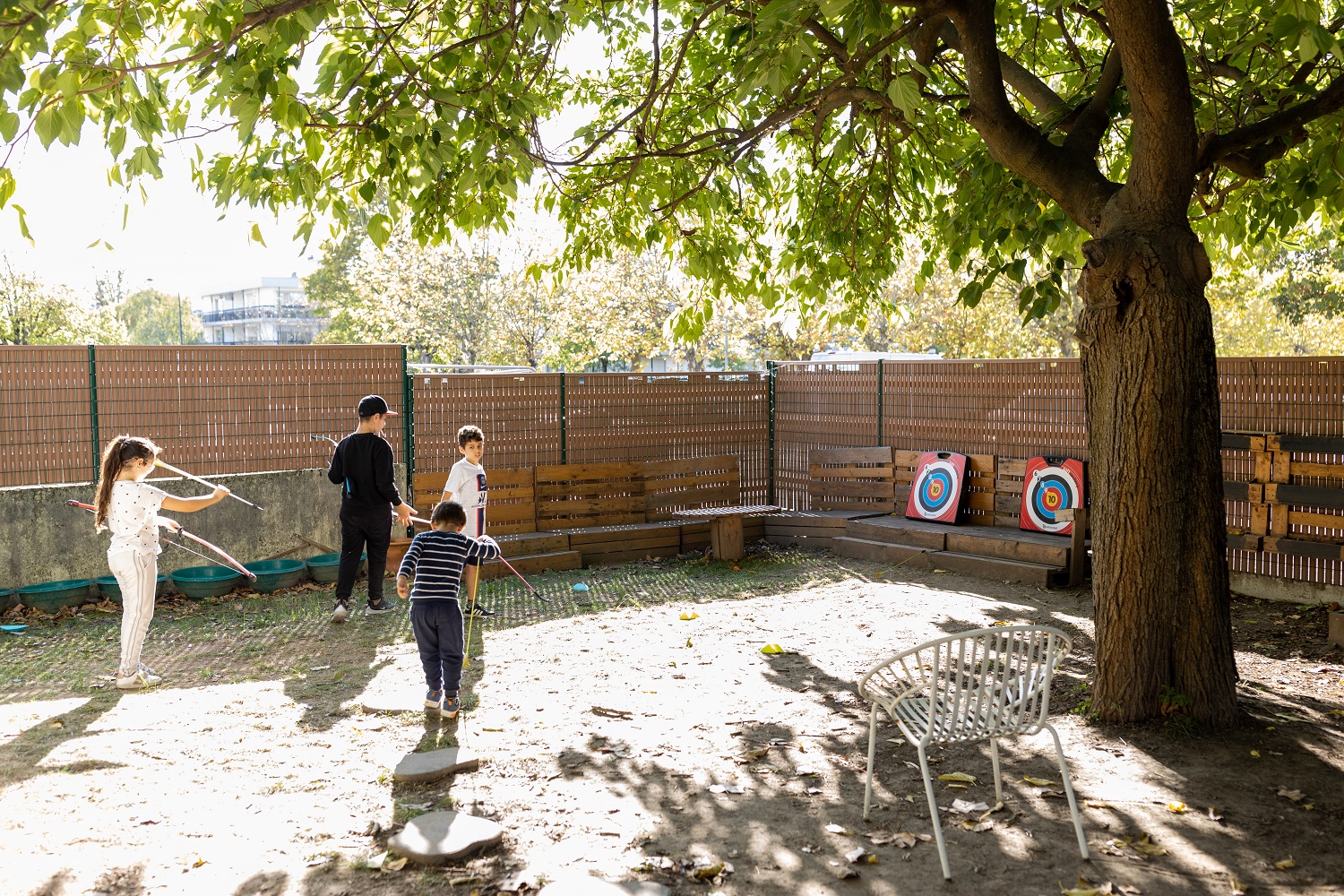Jeux et défis en famille au centre social et culturel la Colline