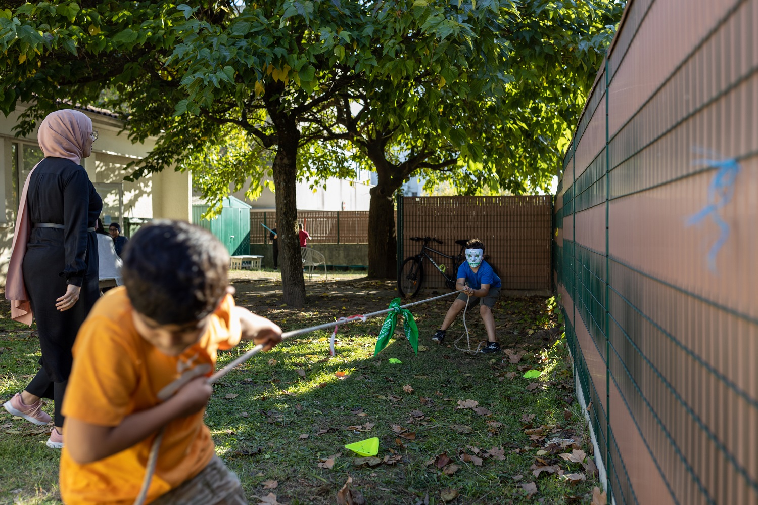Jeux et défis en famille au centre social et culturel la Colline