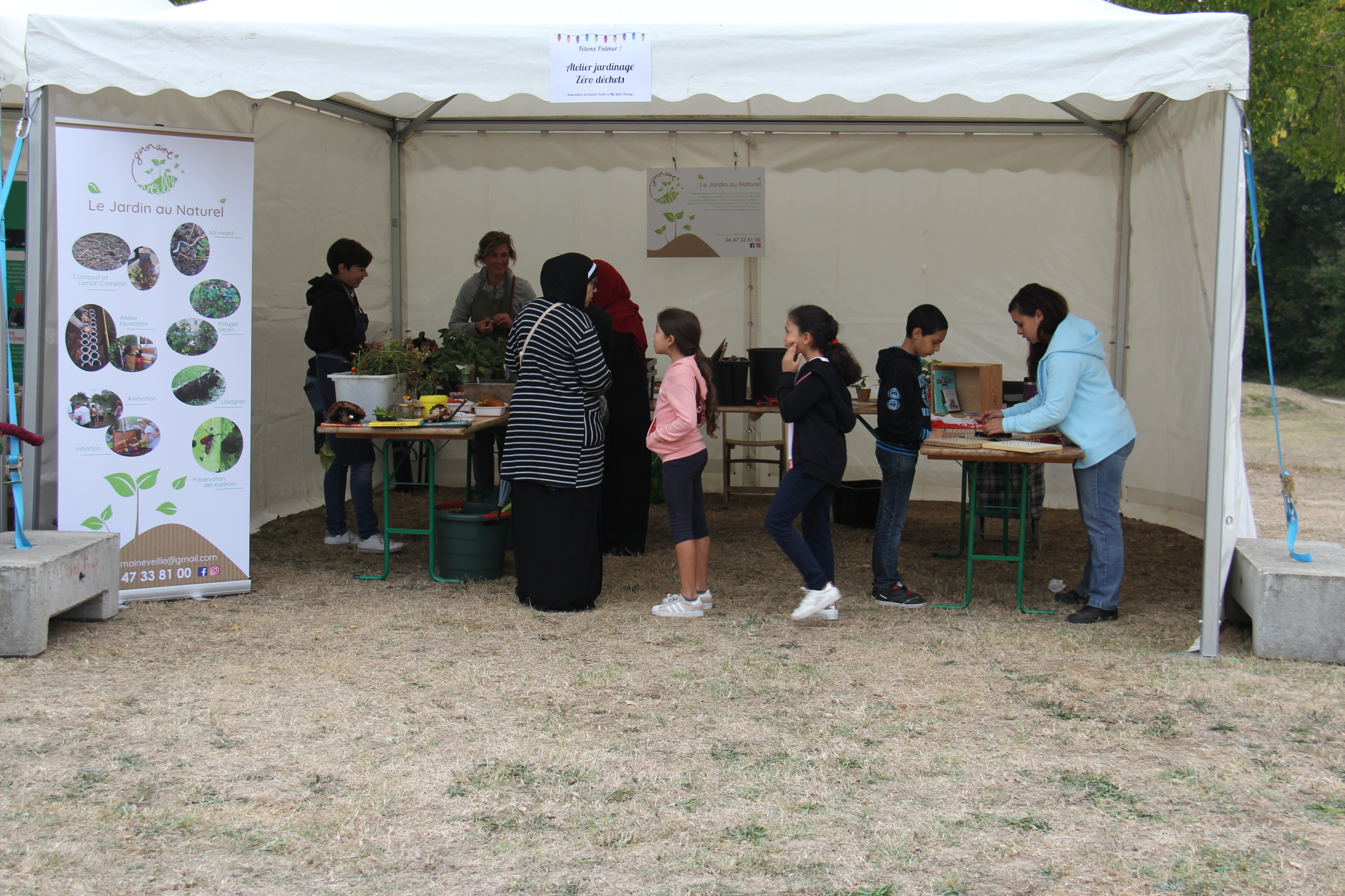 stand jardinage 