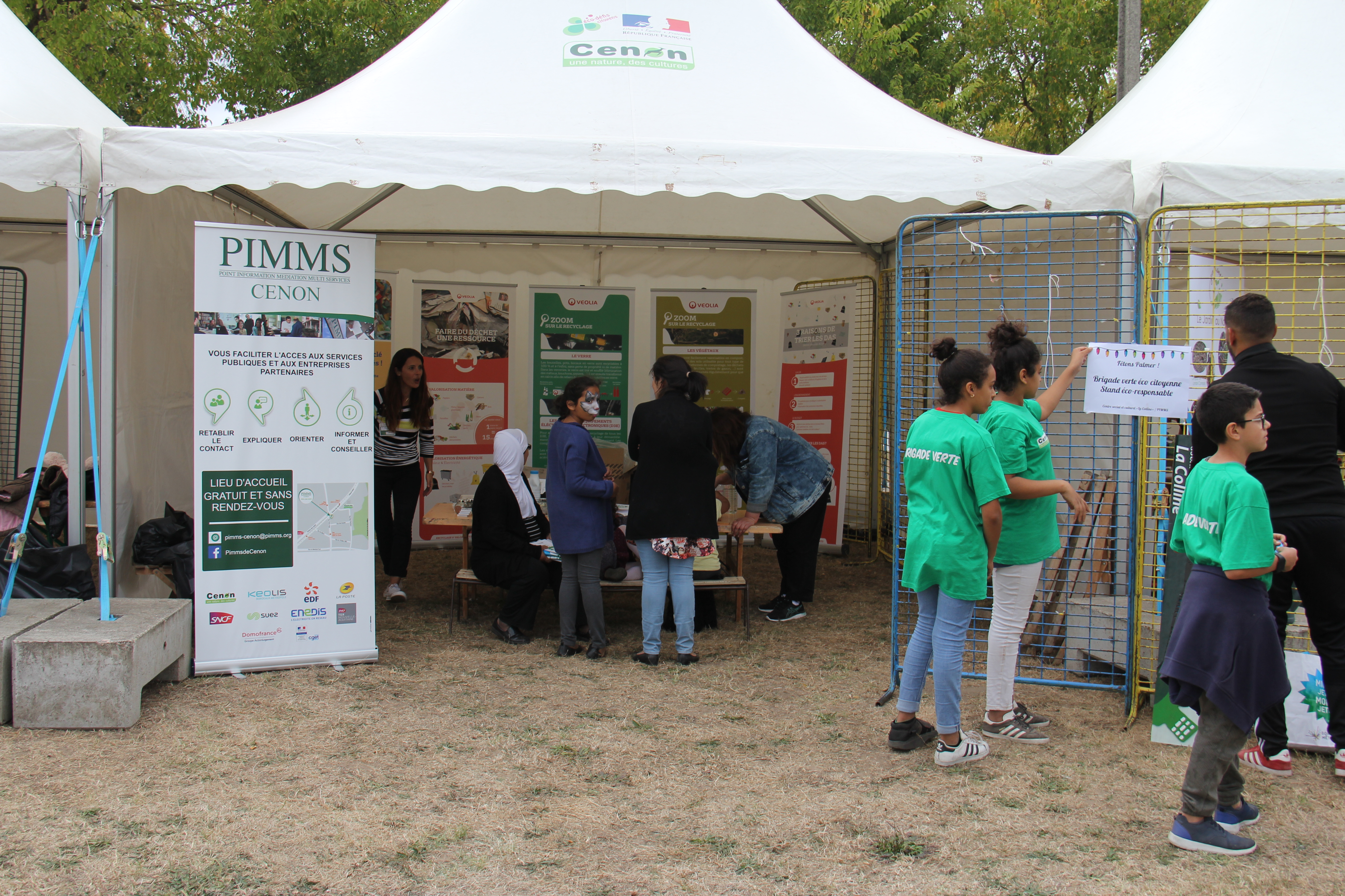 Le stand du PIMMS 