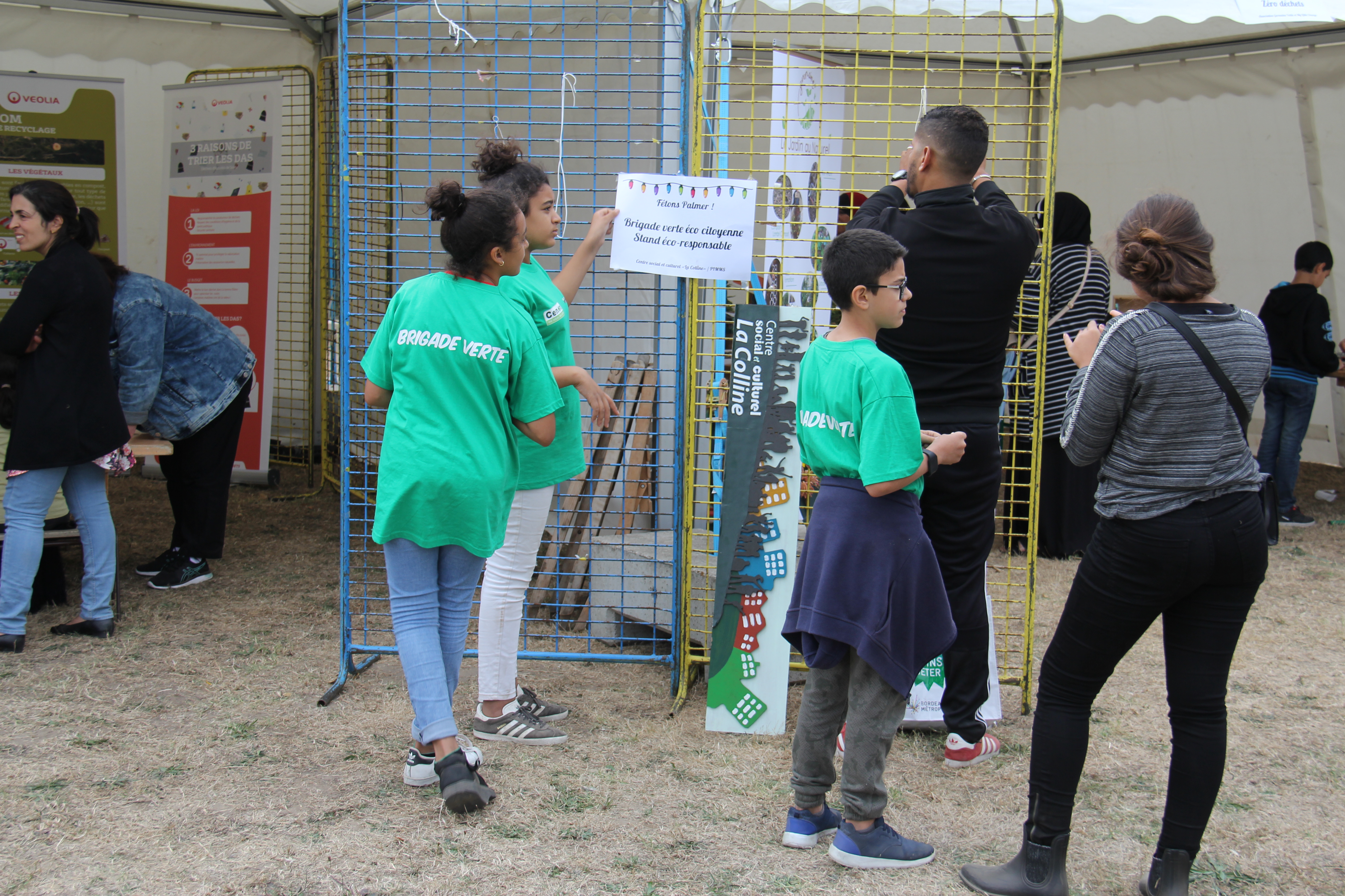 Le centre social La Colline présentait également ses actions