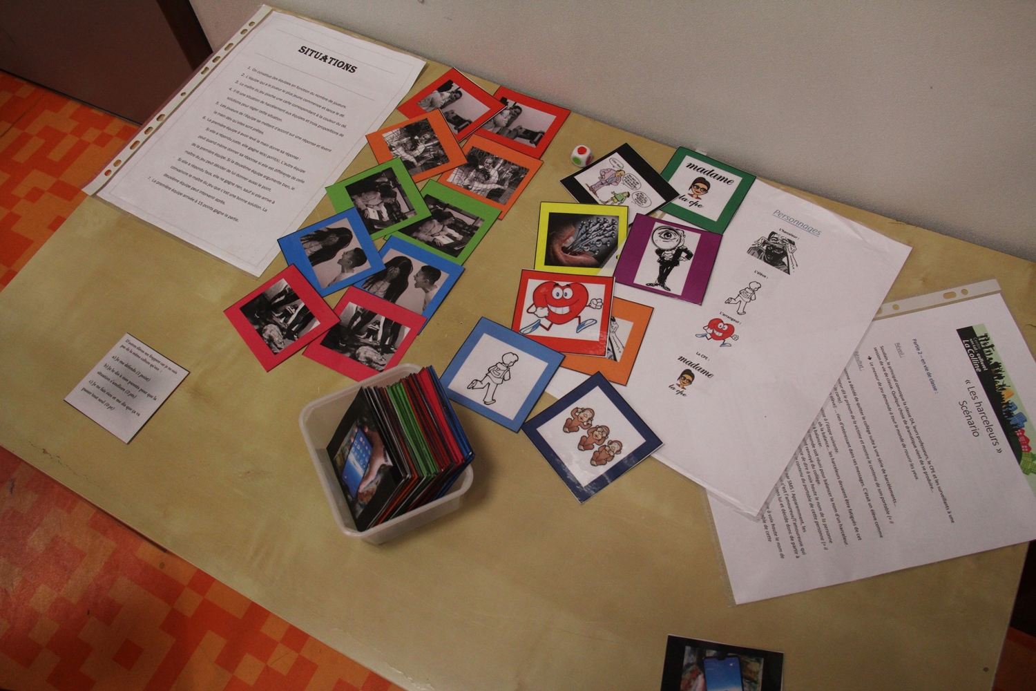 "Les harceleurs" le jeu imaginé à partir du Loup Garou