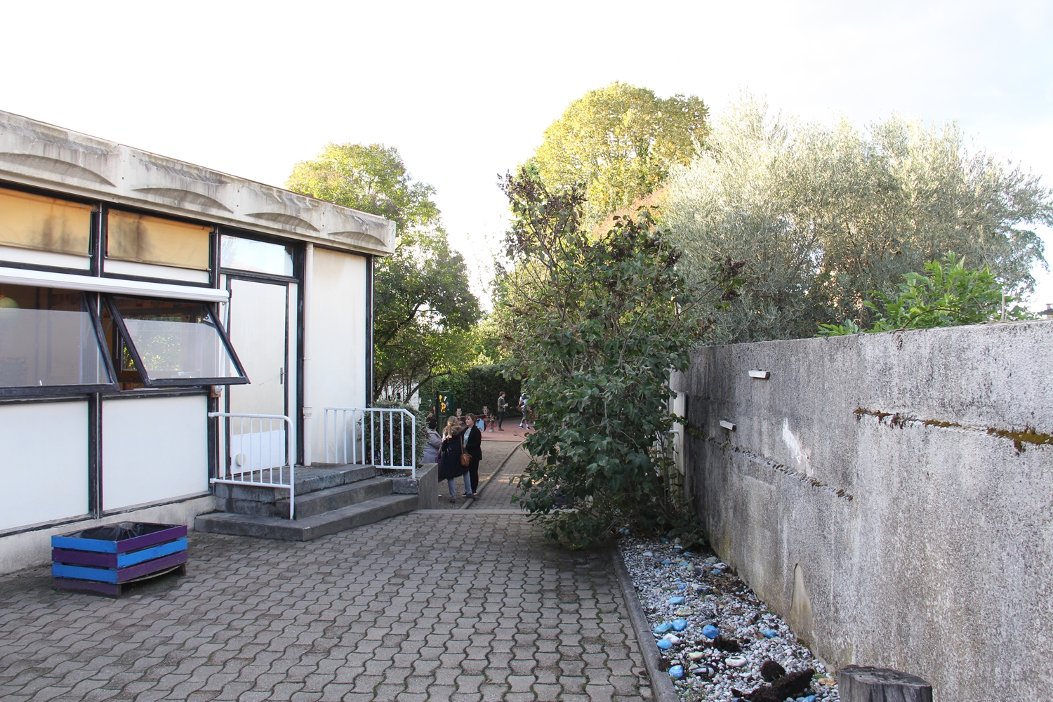 Les locaux actuels de la maternelle Gambetta, extérieur
