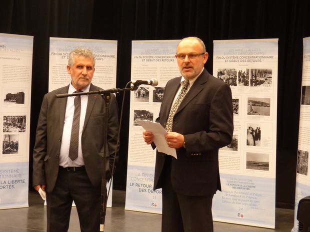 Alain David, Maire et Alain PORCHET, Cenonnais écrivain-biographe