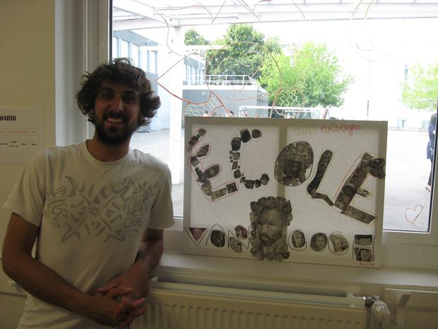 Robin Dewreede, responsable pédagogique de l'APS(Accueil périscolaire).