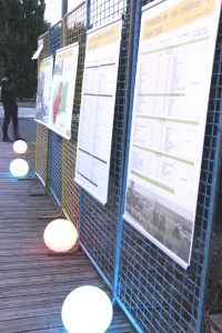 Exposition sur l'histoire et le passé viticole du parc du Cypressat