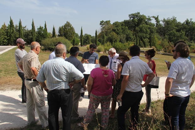 Présentation de la charte de gestion intercommunale avec B. Chambellan du GPV Bassens, Cenon Floirac, Lormont