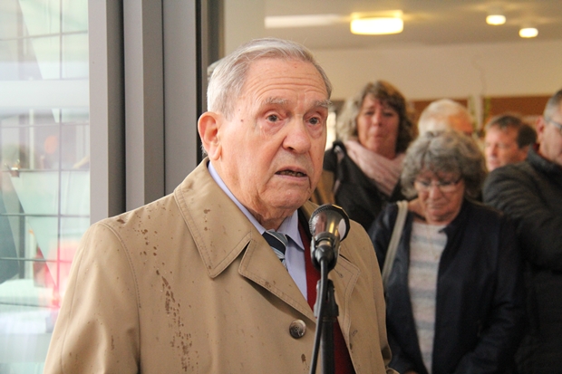Louis Barit, à l'initiative du club de tennis cenonnais