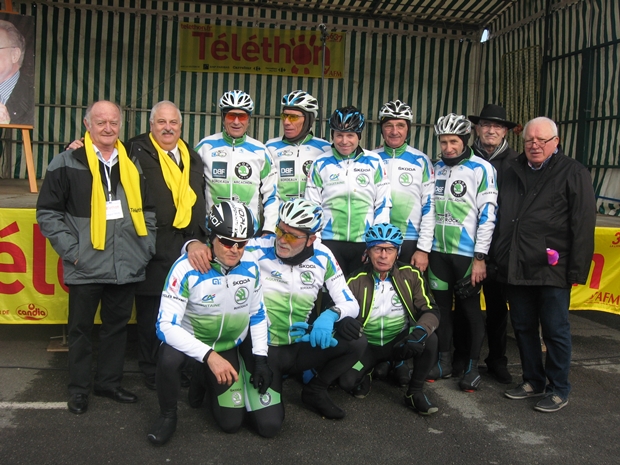 Le club de cyclotourisme de Cenon a pédalé en mode solidaire