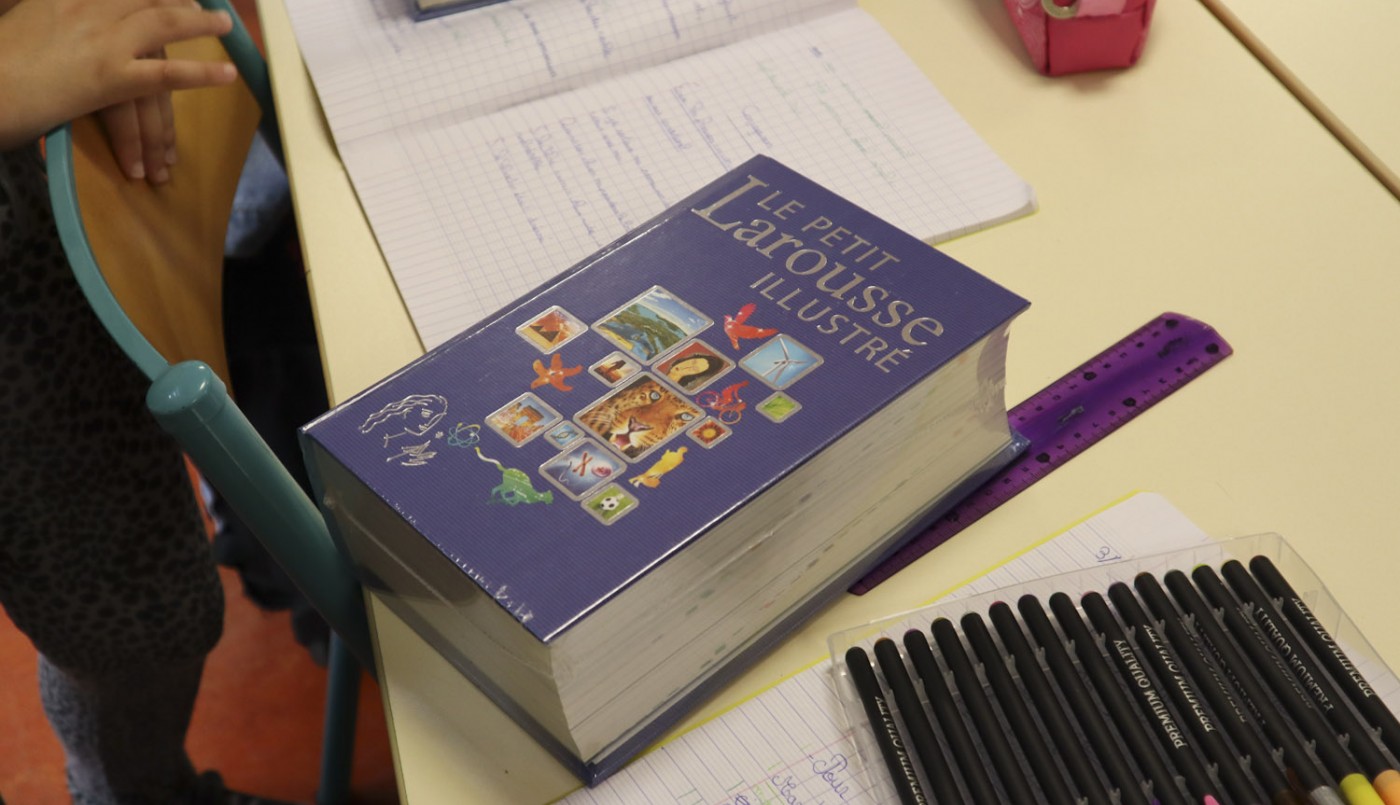 dictionnaire en photo