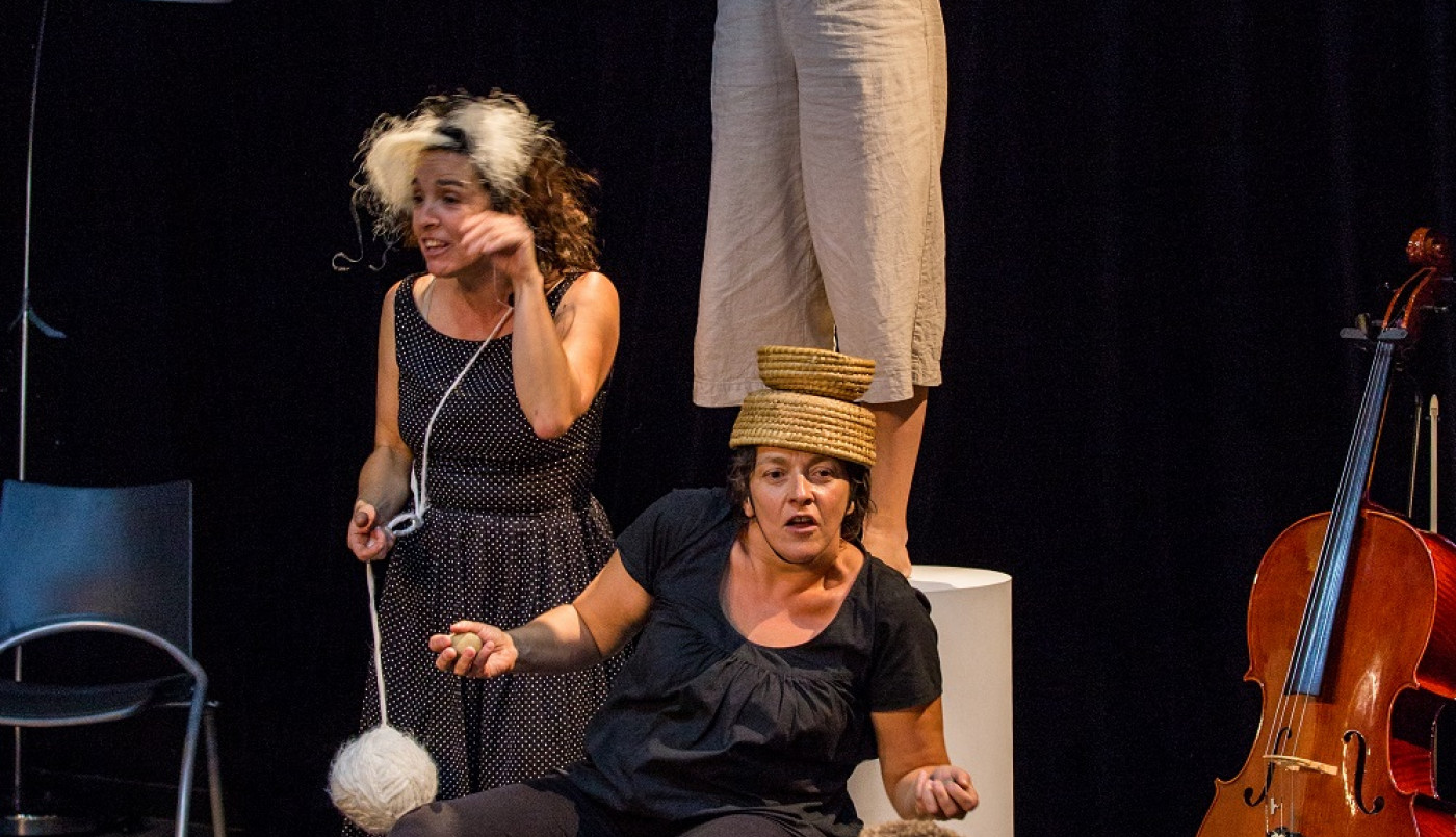 La compagnie les 13 lunes en résidence à l'espace simone signoret