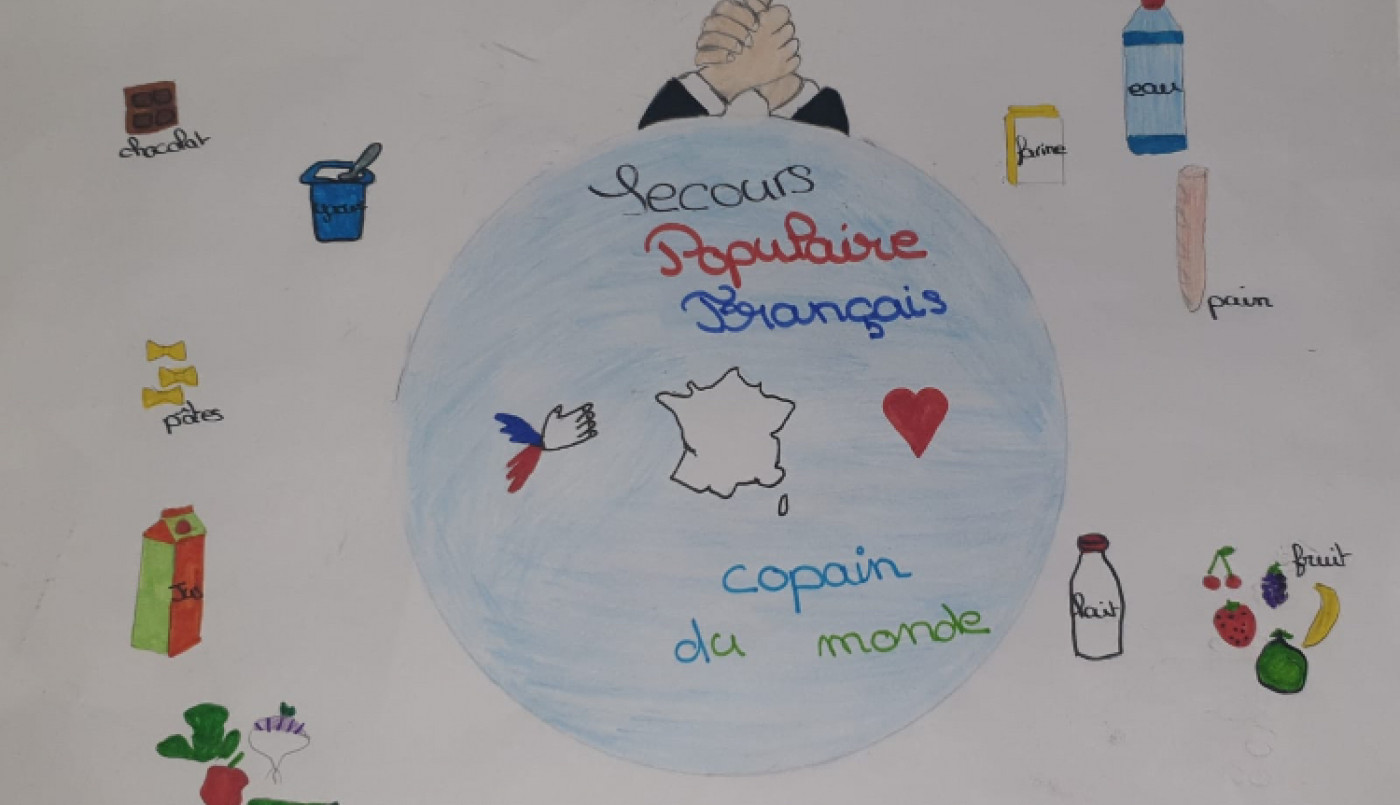 dessin par enfant du collectif copain du monde