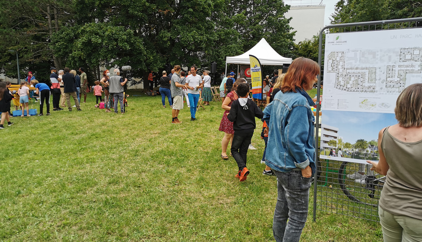 Vue d'ensemble fête de la Saraillère