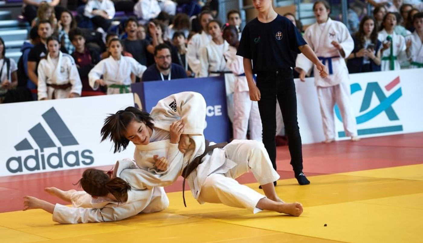 Madeleine Dalmasso a offert le premier titre national de l'histoire à la section judo de l'US Cenon 