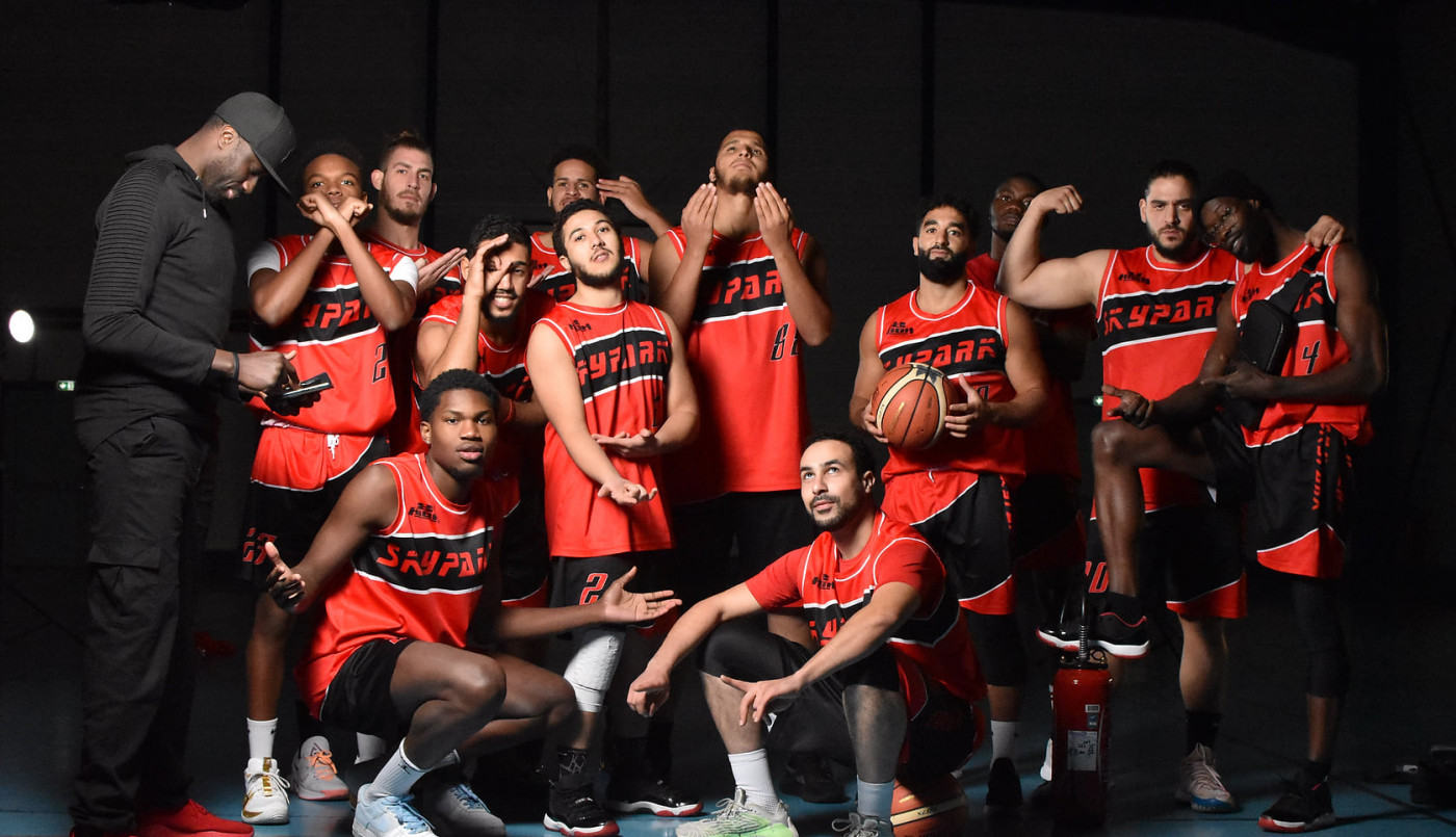 Equipe basket seniors hommes -  photo de Stéphane Porte