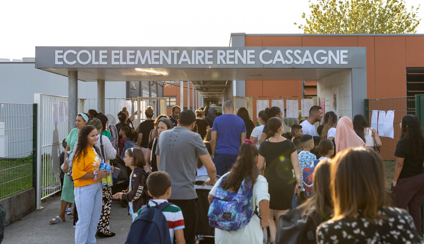 rentrée des classes à Cassagne
