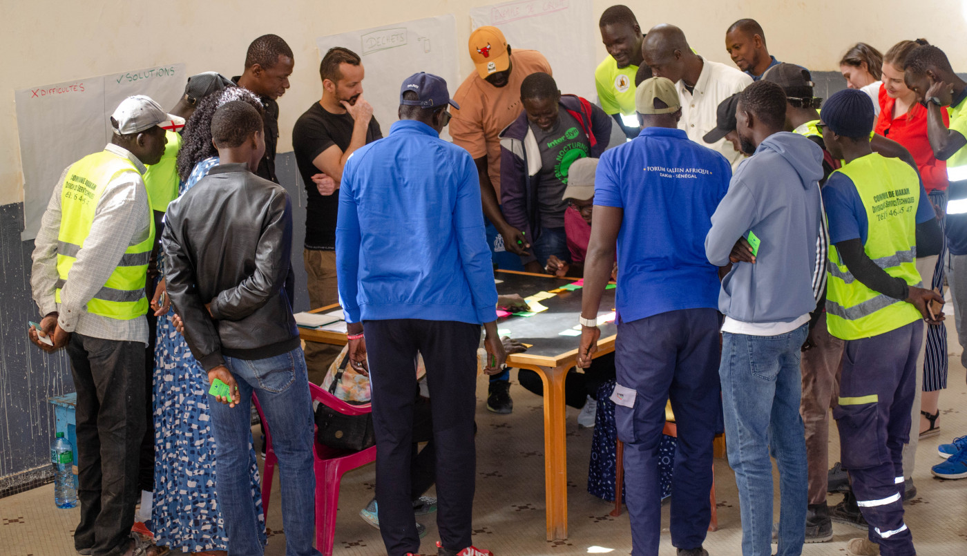 Travail collectif sur les nouveaux services